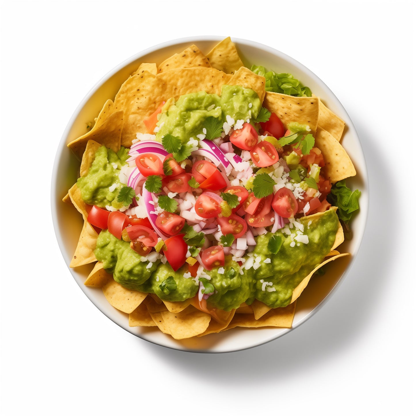 Guacamole Nachos